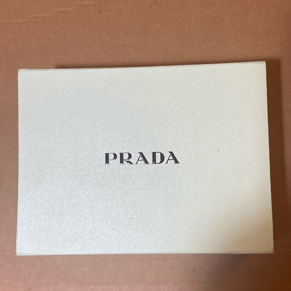 Prada Mint Green Hard Carton Empty Storage Folded  Box